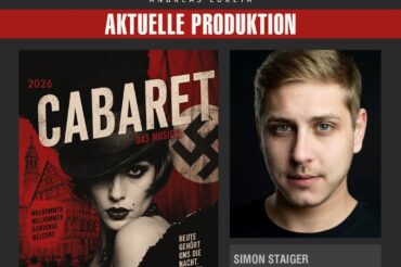 SIMON STAIGER ALS ERNST LUDWIG BEI CABARET