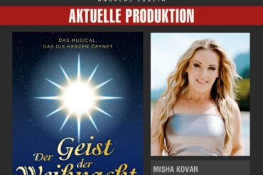 MISHA KOVAR ALS ENGEL IN DER GEIST DER WEIHNACHT