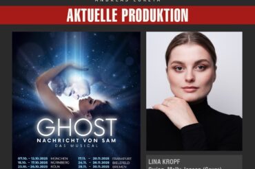LINA KROPF ALS SWING BEI GHOST – NACHRICHT VON SAM