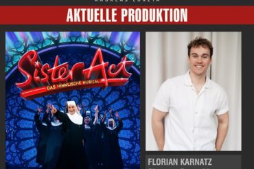 FLORIAN KARNATZ ALS CLEMONT UND IM ENSEMBLE BEI SISTER ACT