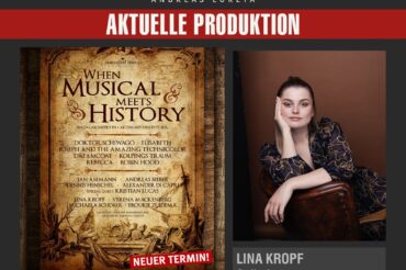 LINA KROPF ALS SOLISTIN BEI WHEN MUSICAL MEETS HISTORY