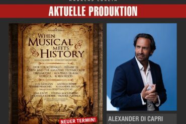 ALEXANDER DI CAPRI ALS SPECIAL GUEST BEI WHEN MUSICAL MEETS HISTORY