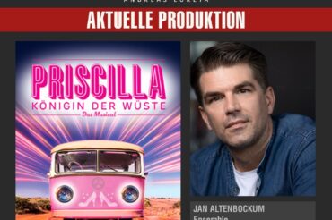 JAN ALTENBOCKUM IM ENSEMBLE IN PRISCILLA – KÖNIGIN DER WÜSTE