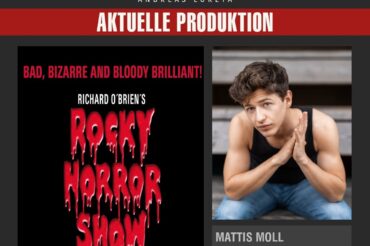 MATTIS MOLL ALS ROCKY BEI ROCKY HORROR SHOW