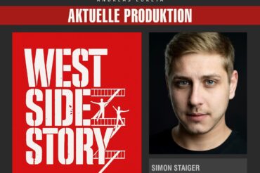 SIMON STAIGER ALS RIFF IN WEST SIDE STORY