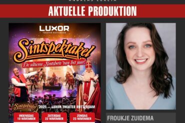 FROUKJE ZUIDEMA ALS MUZIEKPIET BEI SINTSPEKTAKEL