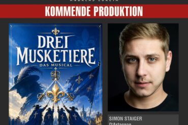 SIMON STAIGER ALS D’ARTAGNAN BEI DIE DREI MUSKETIEREN