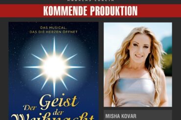 MISHA KOVAR ALS ENGEL IN DER GEIST DER WEIHNACHT
