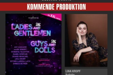 LINA KROPF ALS SOLISTIN BEI LADIES SING GENTLEMEN GUYS SING DOLLS