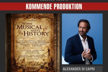 ALEXANDER DI CAPRI ALS SPECIAL GUEST BEI WHEN MUSICAL MEETS HISTORY