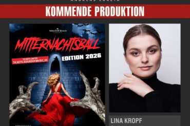 LINA KROPF ALS SOLISTIN BEIM MITTERNACHTSBALL