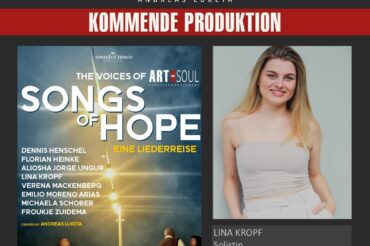 LINA KROPF ALS SOLISTIN BEI SONGS OF HOPE