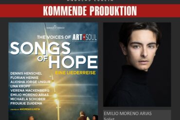 EMILIO MORENO ARIAS ALS SOLIST BEI SONGS OF HOPE