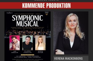 VERENA MACKENBERG ALS SPECIAL GUEST BEI SYMPHONIC MUSICAL