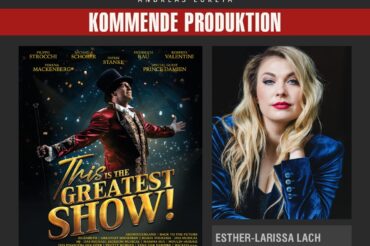 ESTHER-LARISSA LACH ALS SHOWMANSINGER BEI THIS IS THE GREATEST SHOW 2026