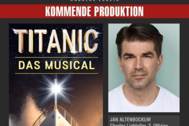 JAN ALTENBOCKUM ALS CHARLES LIGHTOLLER, 2. OFFIZIER und JOHN J. ASTOR IN TITANIC