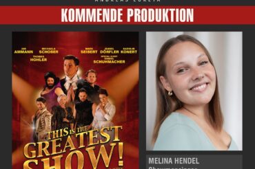 MELINA HENDEL ALS SHOWMAN BEI THIS IS THE GREATEST SHOW