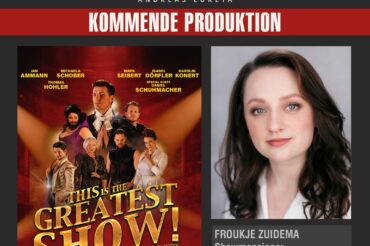 FROUKJE ZUIDEMA ALS SHOWMANSINGER BEI THIS IS THE GREATEST SHOW 2025